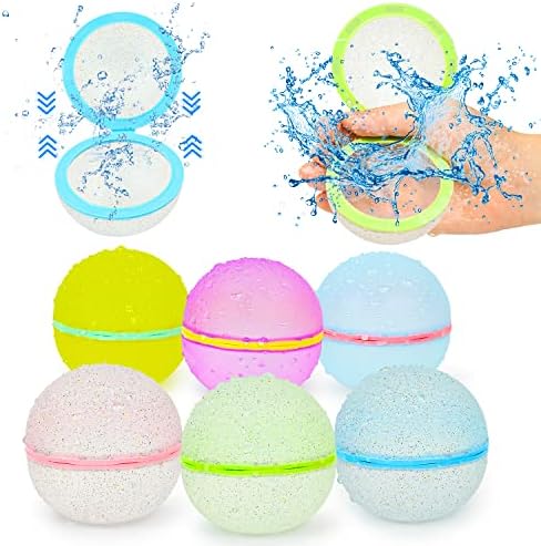 98K еднобојни балони за вода самото запечатување лесно брзо пополнување, силиконски водни топки летни забавни игри на отворено вода игри за деца