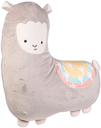 Adora Llama Glowy Squishy Pillowed Animal, 16 инчи, светло кафеава