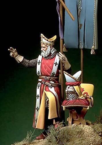 1/32 смола фигура Војник модел Антички витез смола Минијатурен комплет // 8FS-4