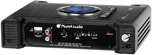 Планета Аудио AC600.2 2 Канал засилувач на автомобили - 600 Висок излез, целосен опсег, класа А/Б, стабилен од 2 - 4 ом, напојување