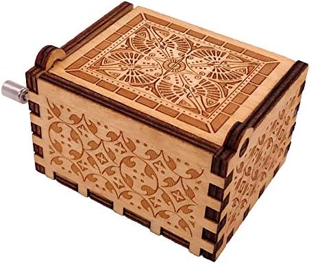 Youtang antique reded дрвена рачна чудачка кралица музичка кутија, свирете боемска рапсодија