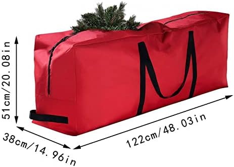 Зелена Божиќна Торба за Складирање, торба за складирање водоотпорни кутии за венци за складирање Силни Рачки вреќи за складирање време за одмор