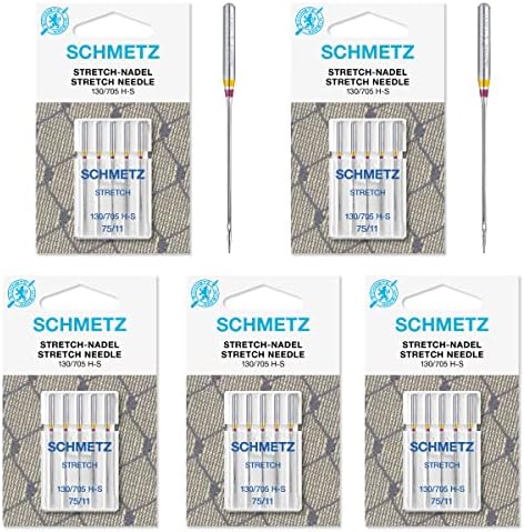 25 Шмец Рашири Машина За Шиење Игли 130/705 Ч-Големина 75/11