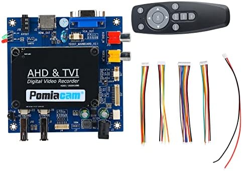 DVR Board AHD 1CH 1080P Видео снимање на матична плоча CVBS, AHD, TVI Access D1, 720p, 1080p Поддршка HDMI VGA CVBS Soutput Ports