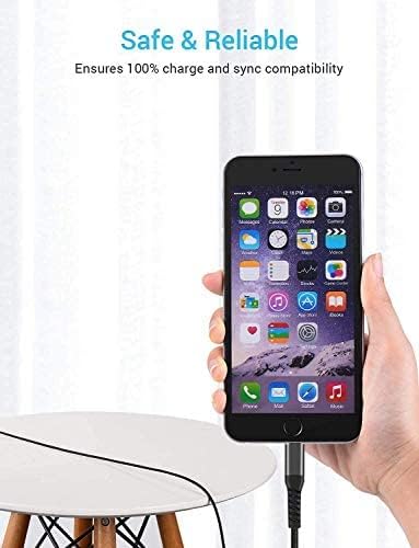 [Apple MFi Сертифициран 2pack ] Iphone Полнач, Молња Кабел, Брзо Полнење Кабли За apple iPhone 12/11/11Pro/11Max/ X/XS/XR/XS Макс/8/7/6/5s/SE/iPad Мини Воздух