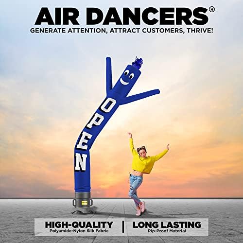 Lookourway Air Dancers Надувување на цевката Човек - 10 метри високи бујни мавтајќи со надувување на цевката за танцување со вентилатор