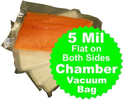 Комори торбички торбички 500 парчиња 5 мил 7 x 19 БПА бесплатна храна оценка за готвење комерцијална комора за вакуумска заптивната