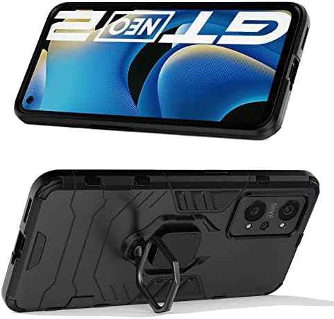 Италанд За Случај Realme GT Neo 2, со 2 x Калено Стакло Заштитник На Екранот. Заштитен Бранител на Браник отпорен на удари Заштитен Капак