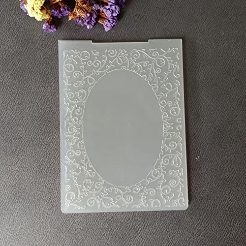 Пластични папки во стилот на огледало на AZSG за картички за правење картички DIY ScrapBooking