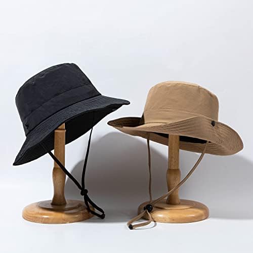 Croogo риболов капа upf 50+ широка кофа капа од сафари буни капи водоотпорни рибари на отворено рибарски капачиња за пешачење капа за