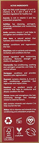Сурија Бразил-Третман На Боја На Коса Со Крем Од Хена, Полутрајна Боја На Коса за Покривање На Сива Коса, Природна Боја На Коса Од