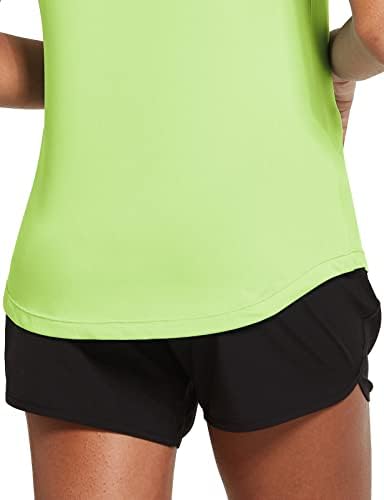 БАЛЕФ Женски Тренингот Блузи Без Ракави Вежба Трчање Активни Кошули За Мариноване Спорт
