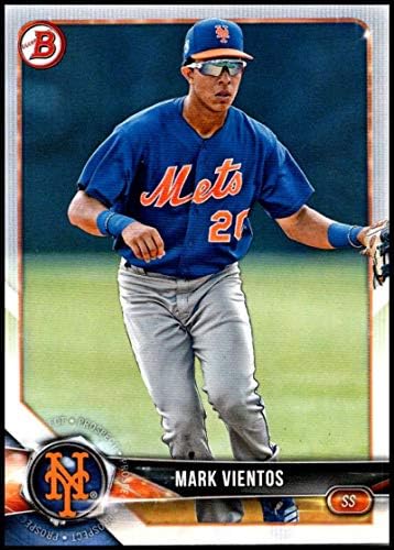 2018 Bowman Draft BD-67 Mark Vientos RC Rookie New York Mets MLB Baseball Trading Card