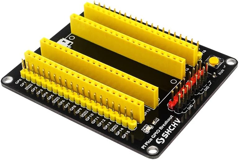 Погоден компатибилен за Raspberry PI Pico GPIO Brewout Extender DIY Адаптер за експанзија на табла