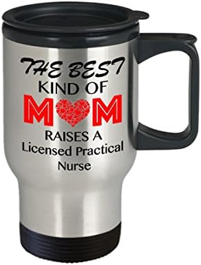 Смешно лиценцирана Практична Кригла За Кафе За Патување За Медицинска Сестра, Најдобриот Вид Мајка Покренува Лиценцирана Практична