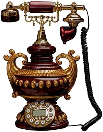 ЖЕДП Европска Ретро Телефонска Ламба Антички Домашен Моден Жичен Фиксен Дневна Соба Украсни Украси На Личноста
