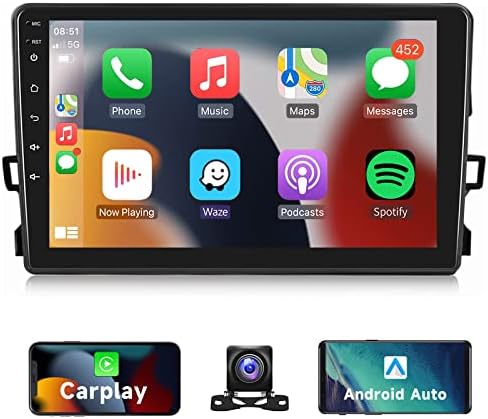 2gb 32gb Android 11 Автомобил Радио За Toyota Auris 2006-2011 Apple CarPlay Екран На Допир Стерео Android Auto GPS WiFi DSP Hi - Fi 10.1 инчен Автомобил Аудио Приемници Поддршка Камера FM SWC