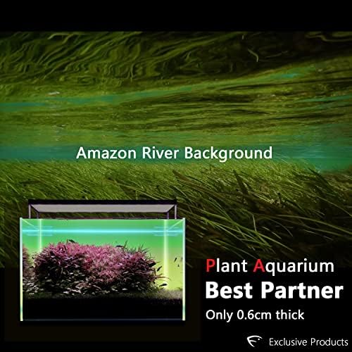 Fjarde Aquarium Back Light Light Firsh Fish Background, за безмилосен аквариум, ултра-тенки 6мм градиентни бои панел.RGB серија.