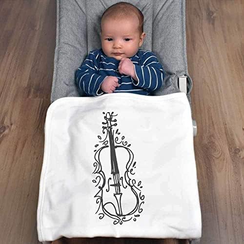 Azeeda 'виолончело' памучно бебе ќебе/шал