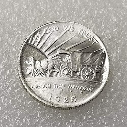 1926 година Имитација на Либерти Орегон комеморативни монети Американски стари монети залутани монети на никел Истражете ја историјата на американската услуга за з