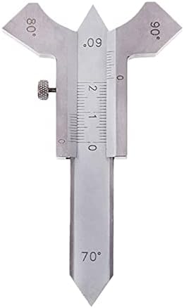 Kfjbx 0-20mm Мерач на заварување заварување на заварување мерач за заварување на мерач на мерач на мерач 60 70 80 80 90 степени агол владетел