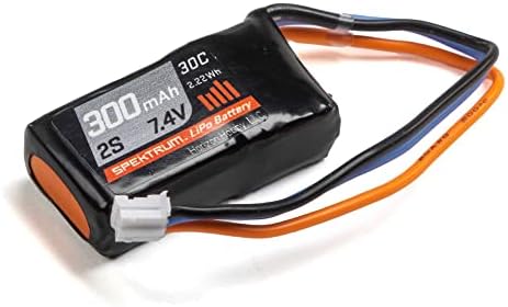 Spektrum 7.4V 300mAh 2S 30C LIPO батерија: pH, SPMX3002S30