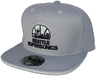 Mitchell & Ness Seattle Supersonics Sonics опремена со големина 7 целосен тим лого капа капа