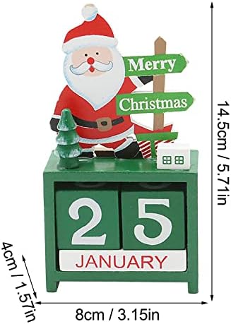 Божиќни Украси Дрвени Дрвја Календар Одбројување Детски Божиќни Подароци Десктоп Орнаменти Елка