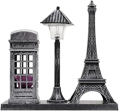 Ајфел Париз Ајфелова кула ламба кула ламба Ајфелова предводена ноќна светлина декоративен метал париз француски ајфел кула модел Десктоп декорација