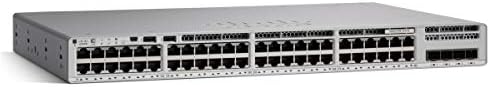 Cisco Catalyst 9200 C9200L -48T -4G Layer 3 Switch - 48 x Gigabit Ethernet мрежа, 4 x Gigabit Ethernet Uplink - управуван - изопачен пар, оптички влакна - модуларен - 3 слој поддржан