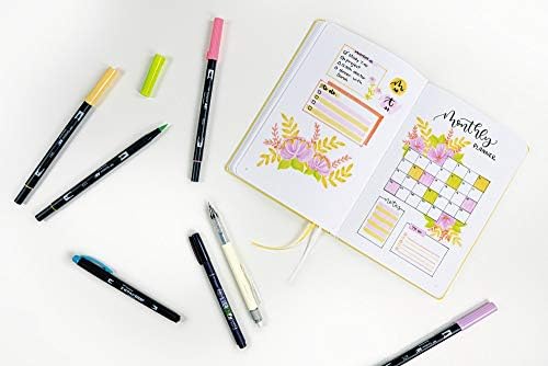 Tombow Bujo-Set2 Creative Journaling комплет светла тетратка + 7 избрани производи