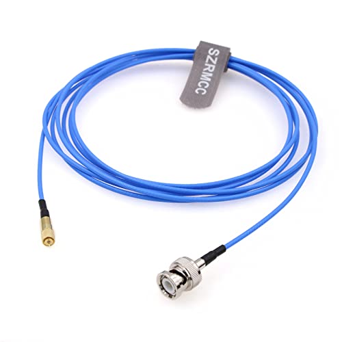 SZRMCC Microdot компатибилен конектор машки 10-32UNF M5 до BNC машки тест кабел за сензор за забрзување на вибрации