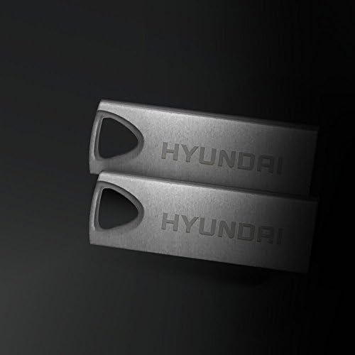 ХЈУНДАИ Браво Делукс 16GB USB 2.0 Метален Флеш-Уред со Приврзок За Клучеви - Макс. Прочитајте Ја Стапката На Пренос 10MB/s