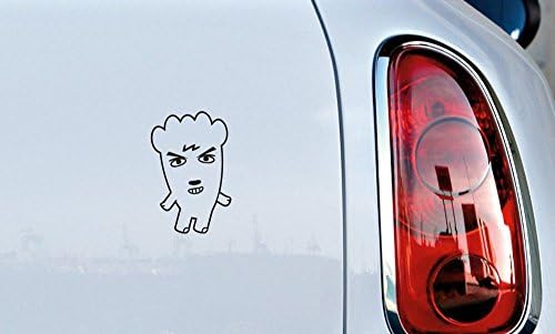 BTS цртан филм Jhope Car Vinyl налепница за налепница за браник за автоматски автомобили Камиони за шофершајбни Прилагодени wallsидови