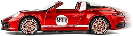 Скала модел на автомобили за Porsche 911 Targa 4S Convertible Sports Alloy Car Model Diecast 1:32 Процент
