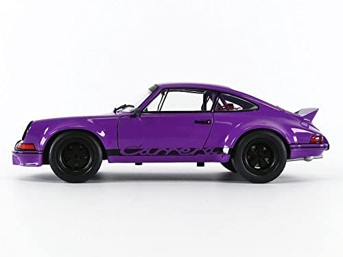 Solido S1801114 1:18 1973 Porsche 911 RSR Purple Street Fighter Колекционерски минијатурен автомобил, повеќе