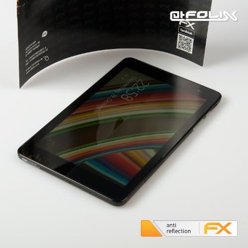 Заштита на екранот 2 x Atfolix Dell 8 Pro заштитен филм заштитник на екранот-FX-Antireflex анти-рефлексивно