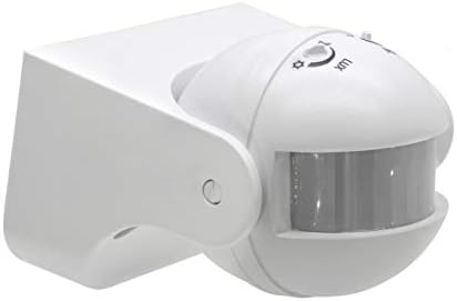 Olatus 180 степени wallид-монтажа AC 220V PIR Sentor Sensor Sentor Sentor со LUX сензор, прилагодување на времето, автоматски сензор