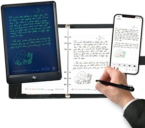 Сет за пишување на паметни пенкани Офаја 3 во 1, вклучува таблети за пишување SmartPen, паметен тетратка и еднократно пишување, користете
