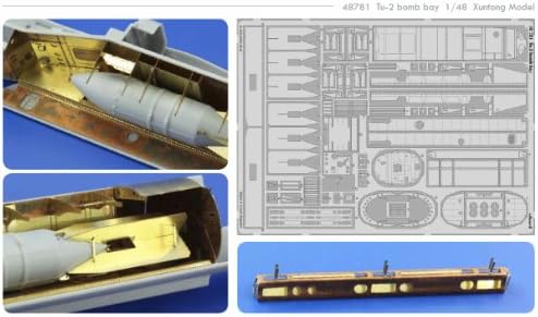 EDU48781 1:48 EDUARD PE - TU -2 BOMB BAY DETENT SET MODEL COTE COTE