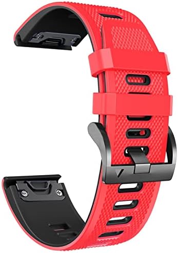 Neyens 22 26mm QuickFit Watch Strap за Garmin Fenix ​​7 7x 6 6x Pro 5x 5 Plus 3 3HR Forerunner 935 945 Брзо издание Силиконски часовник за часовници