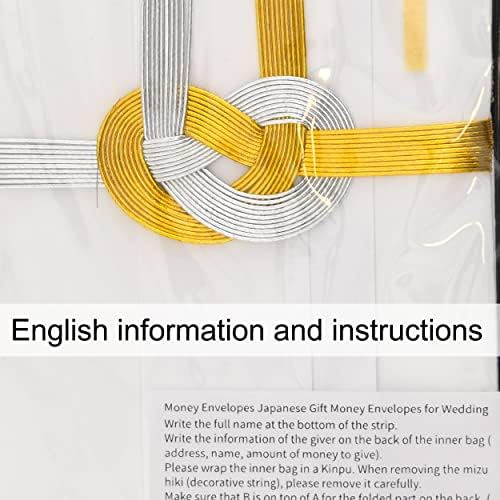 Пари Пликови Јапонски Подарок Пари Коверти За Свадба, Прослава, Гошуги, Ношибукуро,