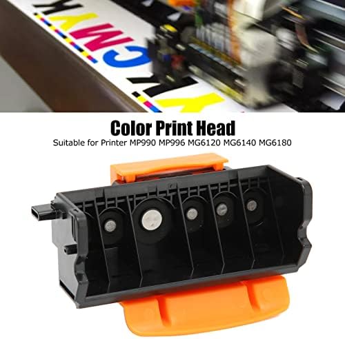 Глава за Печатење на печатачот, Глава За Печатење Во Боја За Замена ЗА Mp990 MP996 MG6120 MG6140 MG6180 Комплети За Замена На Делови За Печатење На Печатачот Со Капак за Поправка QY