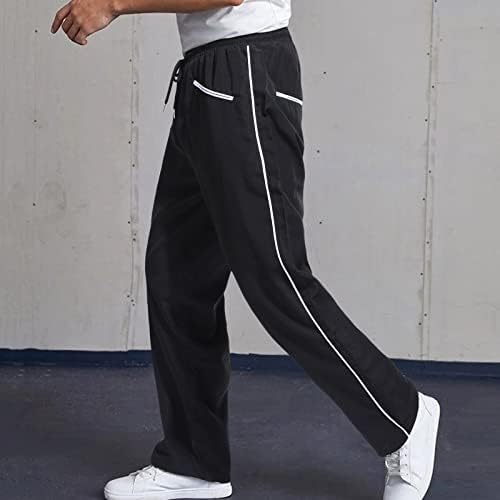 Панталони со тренингот во Diyago, мажи редовно одговараат на атлетски џемпери, моден случај на џогер, стилски улична облека,