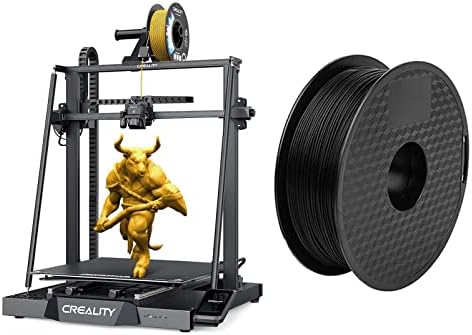 Официјално крцкање CR-M4 3D печатач и PLA 3D печатач за печатач црно