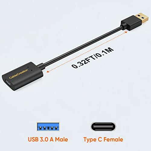 Пакет-2 артикли: 3-пакет 5Gbps USB до USB C адаптер + USB C до 3,5 mm Адаптер за слушалки и полнач