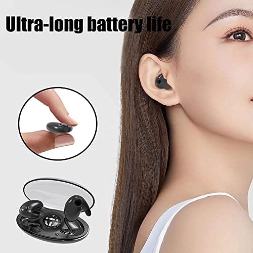 Невидлива безжична слушалка за спиење IPX5 водоотпорен - Невидливи ушни ушни уши безжични Bluetooth - без чувство за носење