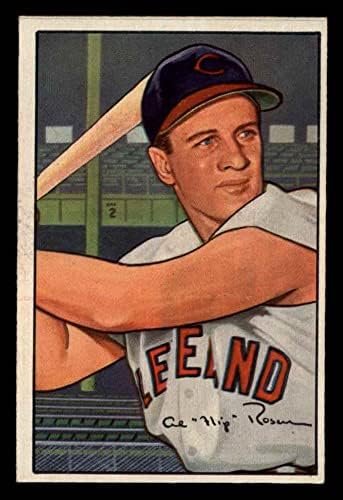 1952 Bowman Редовна бејзбол картичка151 Ал Розен од одделение од Индијанците во Кливленд