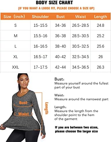 Кошули за вежбање на вежбање за жени со долги ракави суво вклопуваат атлетски врвови за салата јога, трчајќи влага за активен активен облека за влага
