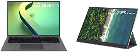 LG Пакет Грам 14t90q 2-во-1 Таблет-Лаптоп, 14 IPS Дисплеј, Intel evo 12th Gen i7 1260p Процесор, 16gb LPDDR5, 1TB NVMe SSD, WiFi 6E, Windows